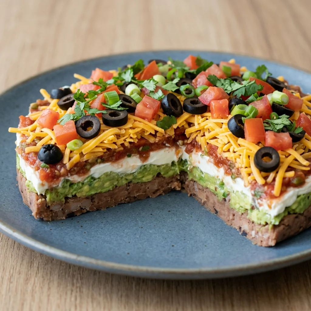 Gluten Free Seven-Layer Bean Dip