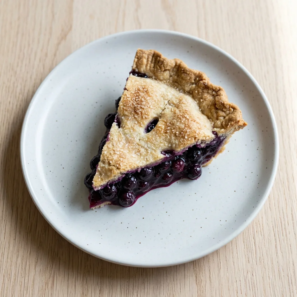 Gluten Free Blueberry Pie