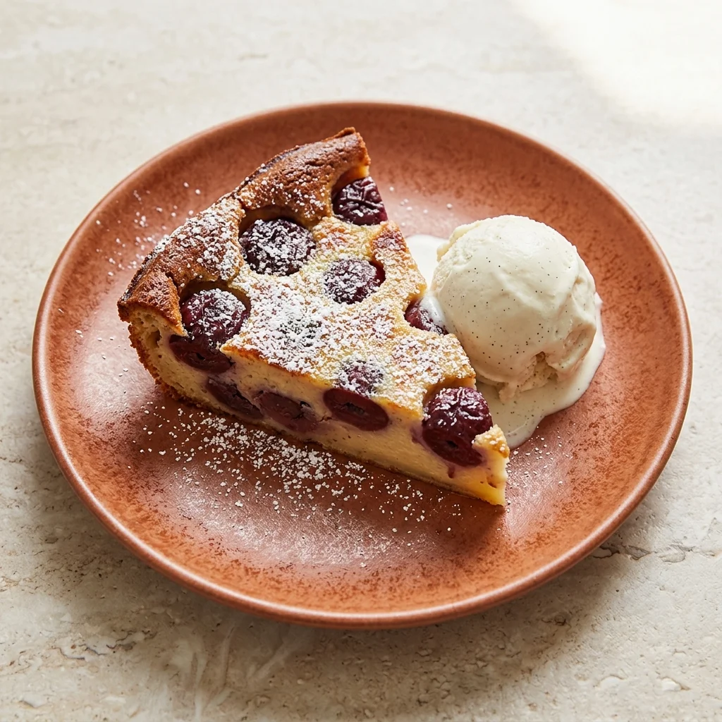 Gluten Free Cherry Clafoutis