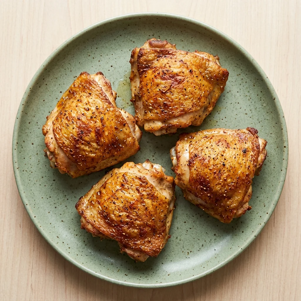 Gluten Free Air Fryer Crispy Chicken Thighs