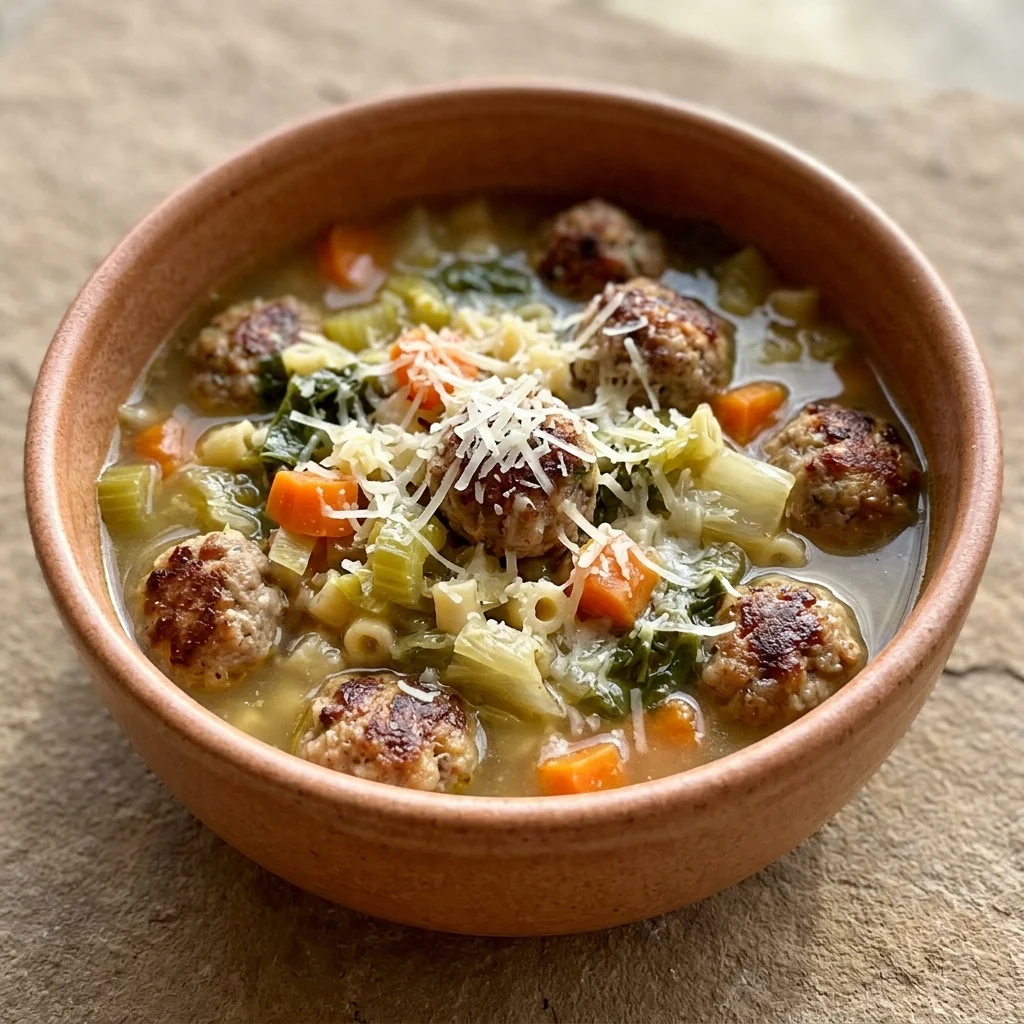 Gluten Free Italian Wedding Soup