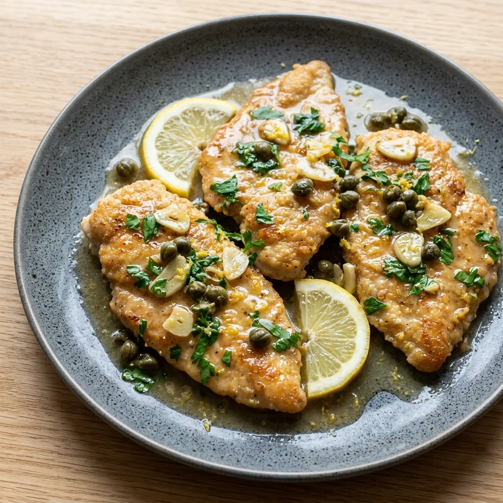 Gluten Free Lemon Chicken Piccata