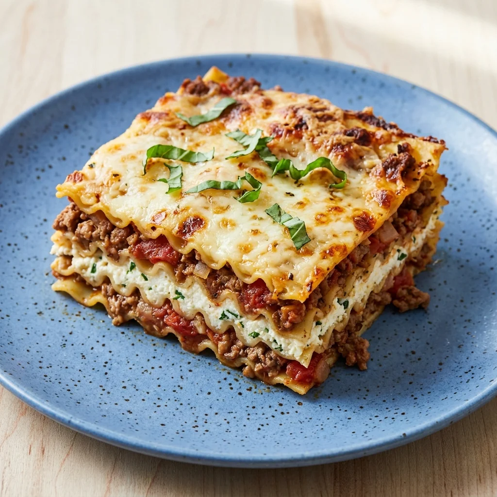 Gluten Free Spicy Beef Lasagna