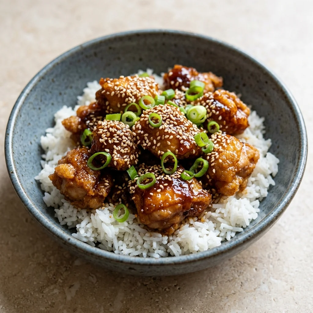 Gluten Free Sesame Chicken