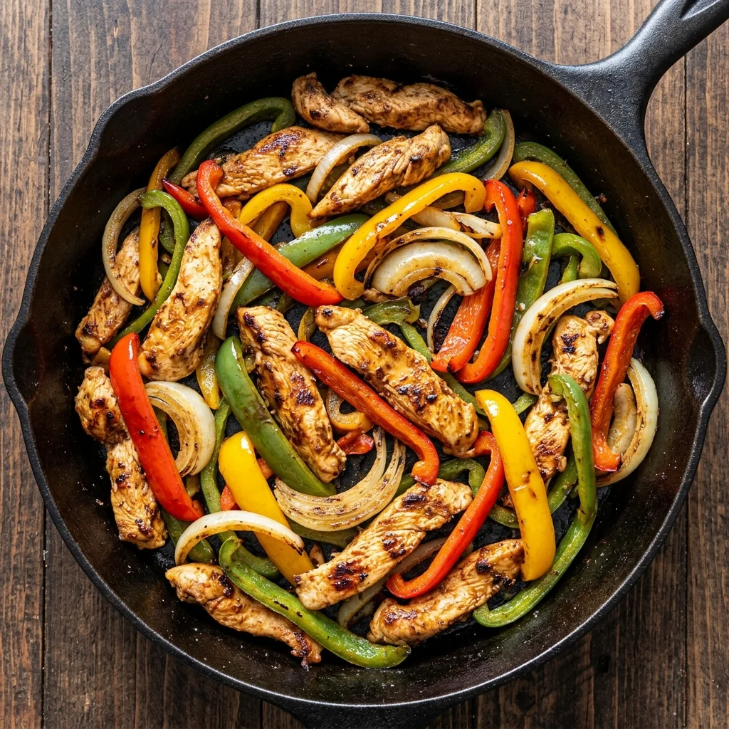 Gluten Free Sizzling Chicken Fajitas
