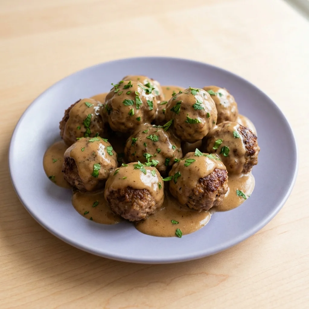 Gluten Free Swedish Meatballs