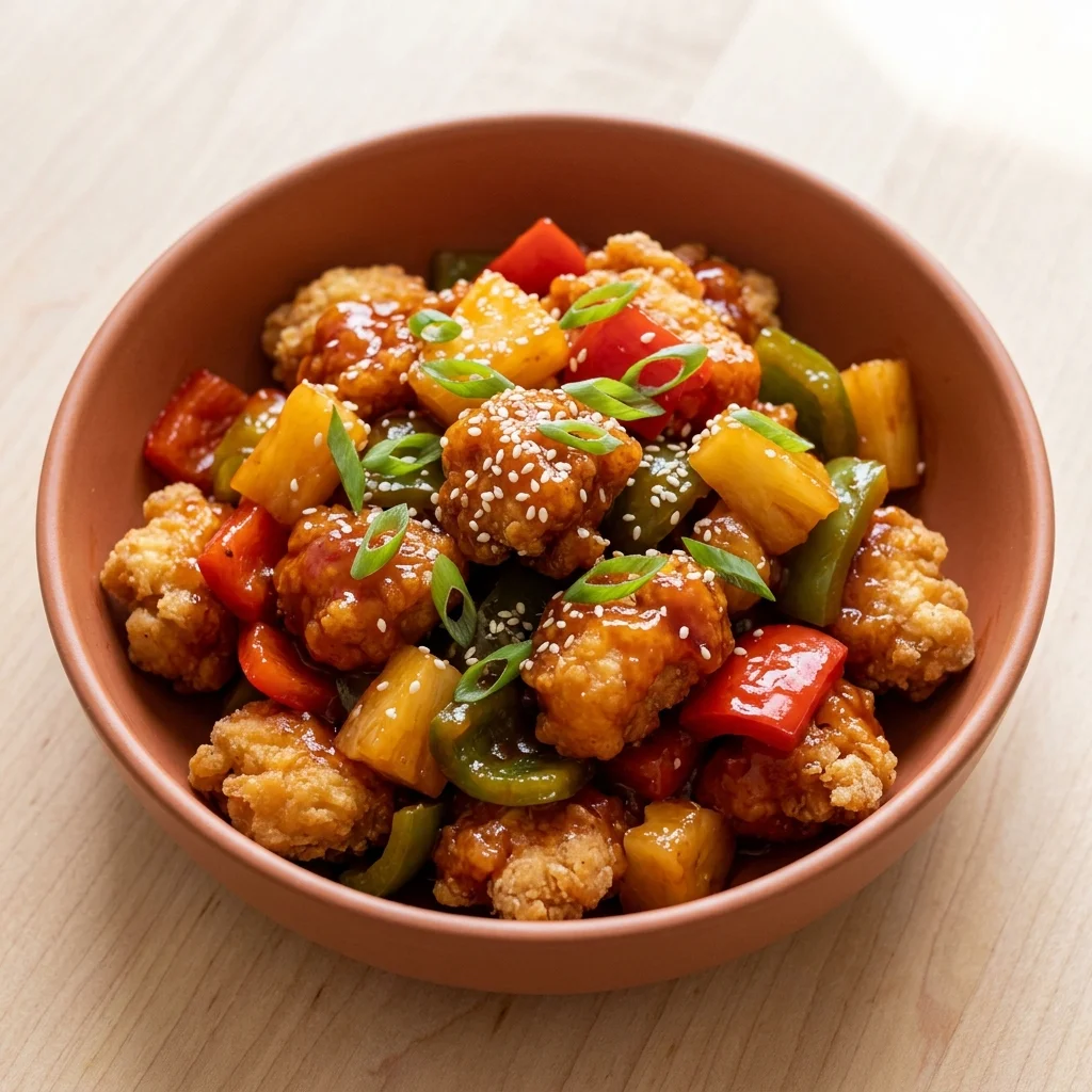 Gluten Free Sweet and Sour Chicken