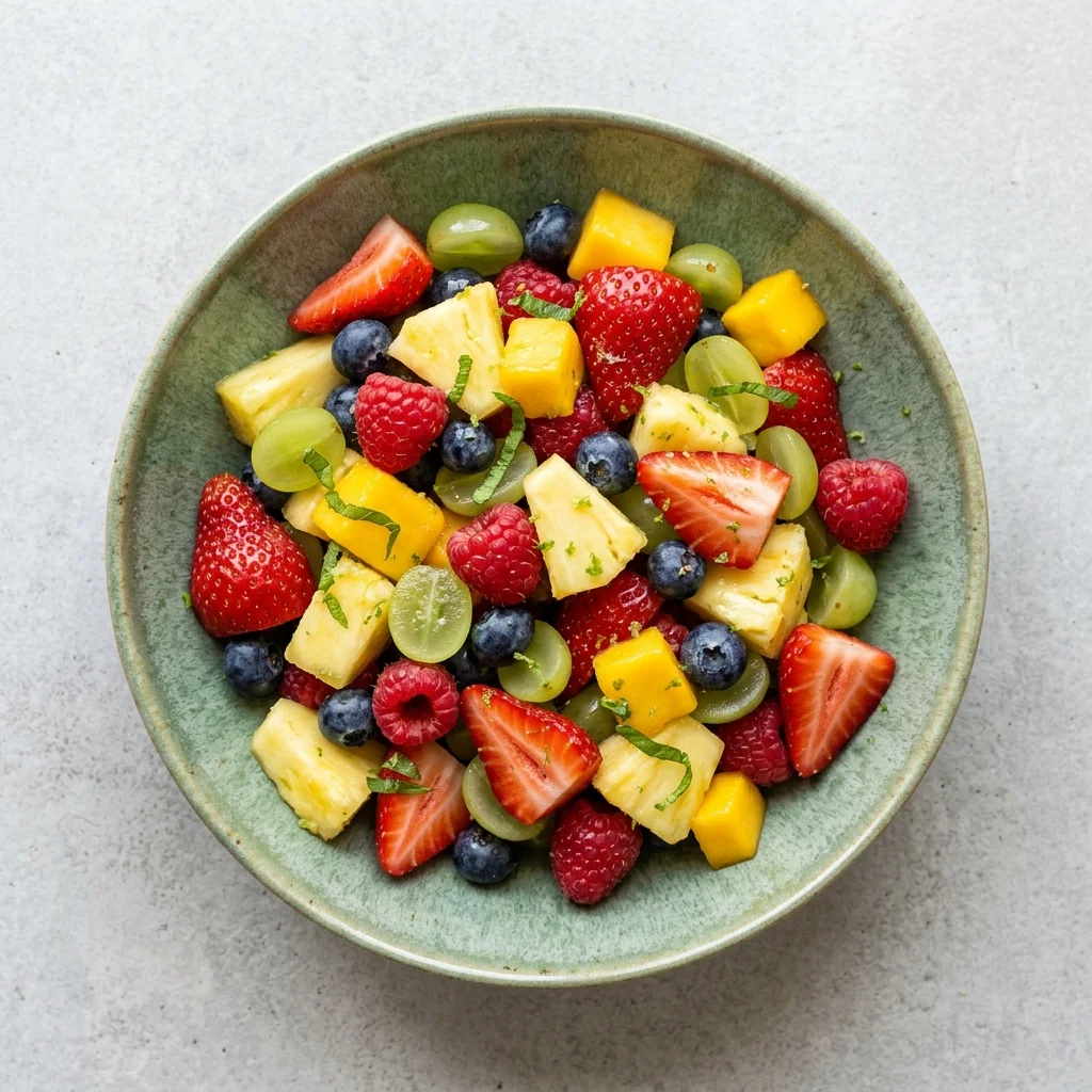 Gluten Free Honey Lime Fruit Salad