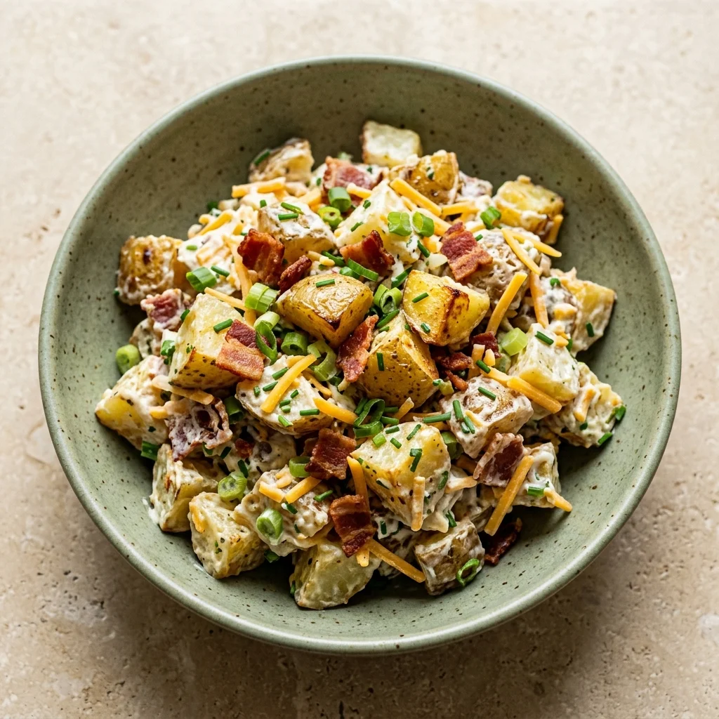 Gluten Free Loaded Baked Potato Salad
