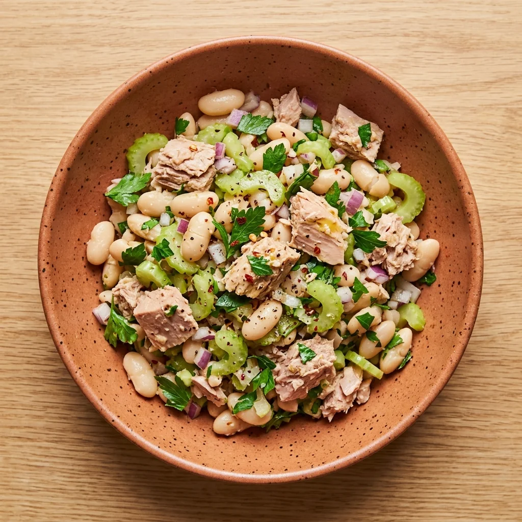 Gluten Free White Bean Tuna Salad