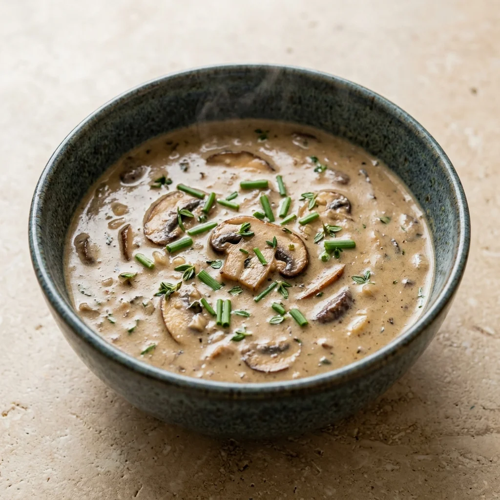 Gluten Free Creamy Mushroom Soup