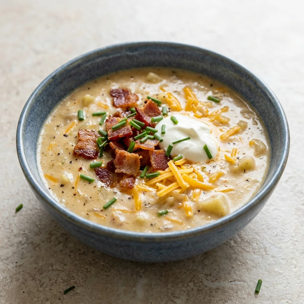 Gluten Free Loaded Baked Potato Soup