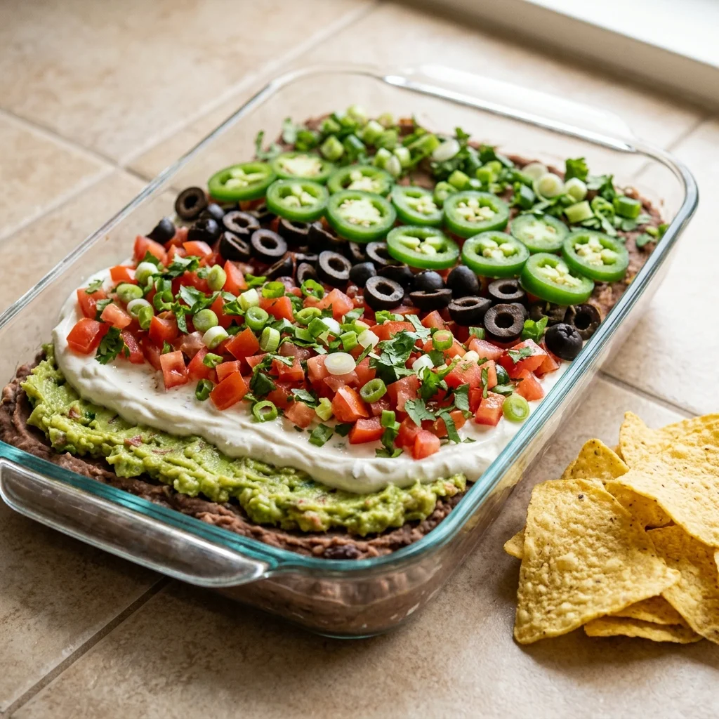 Dairy Free 7-Layer Dip