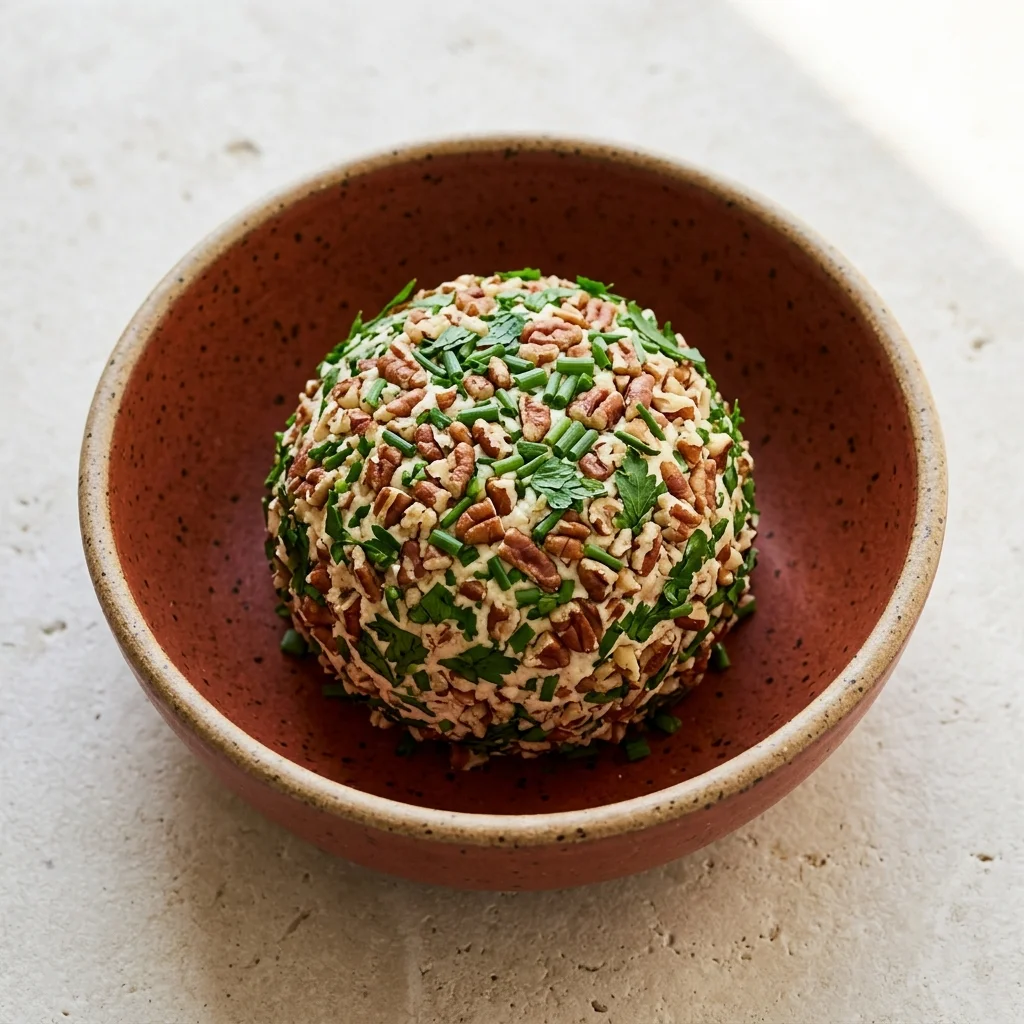 Dairy Free Cashew Cheese Ball