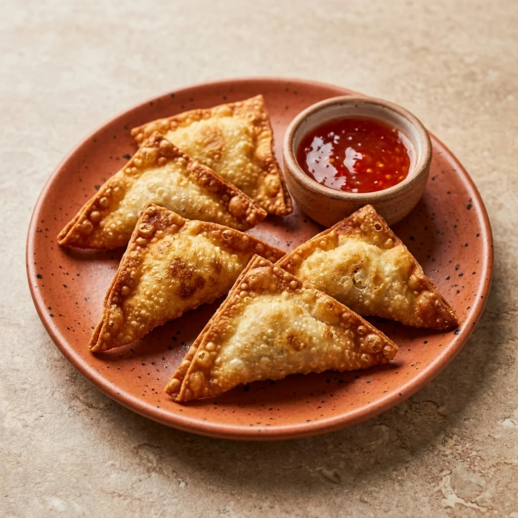 Dairy Free Cream Cheese Wontons