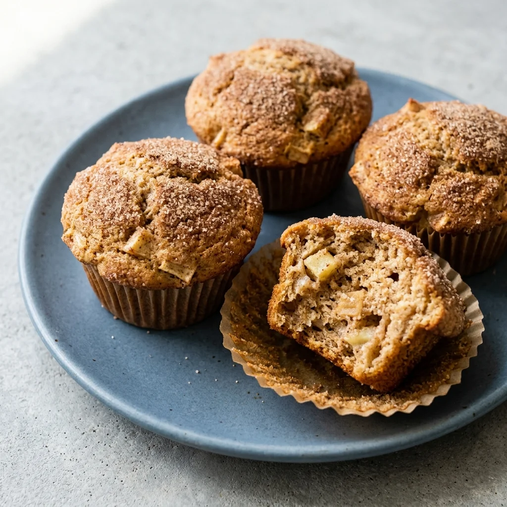 Dairy Free Apple Cinnamon Muffins
