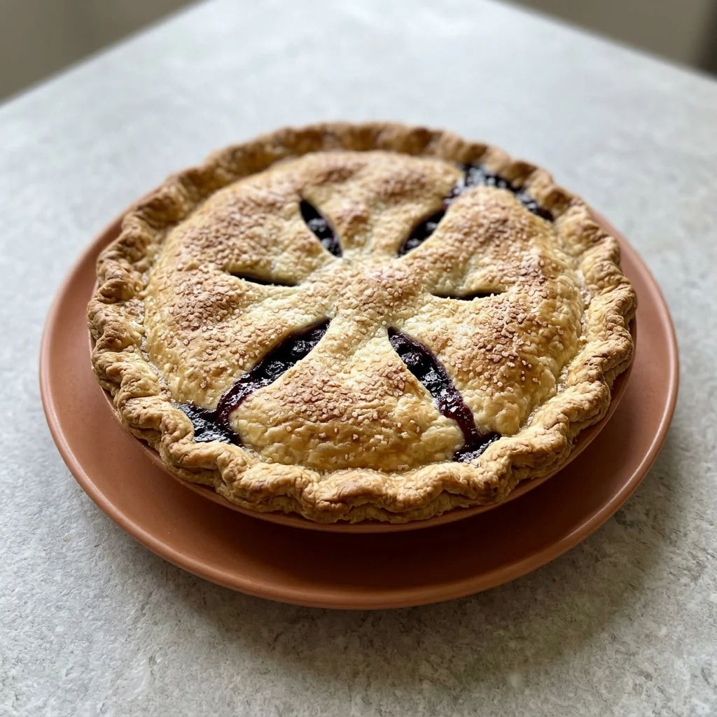 Dairy Free Blueberry Pie