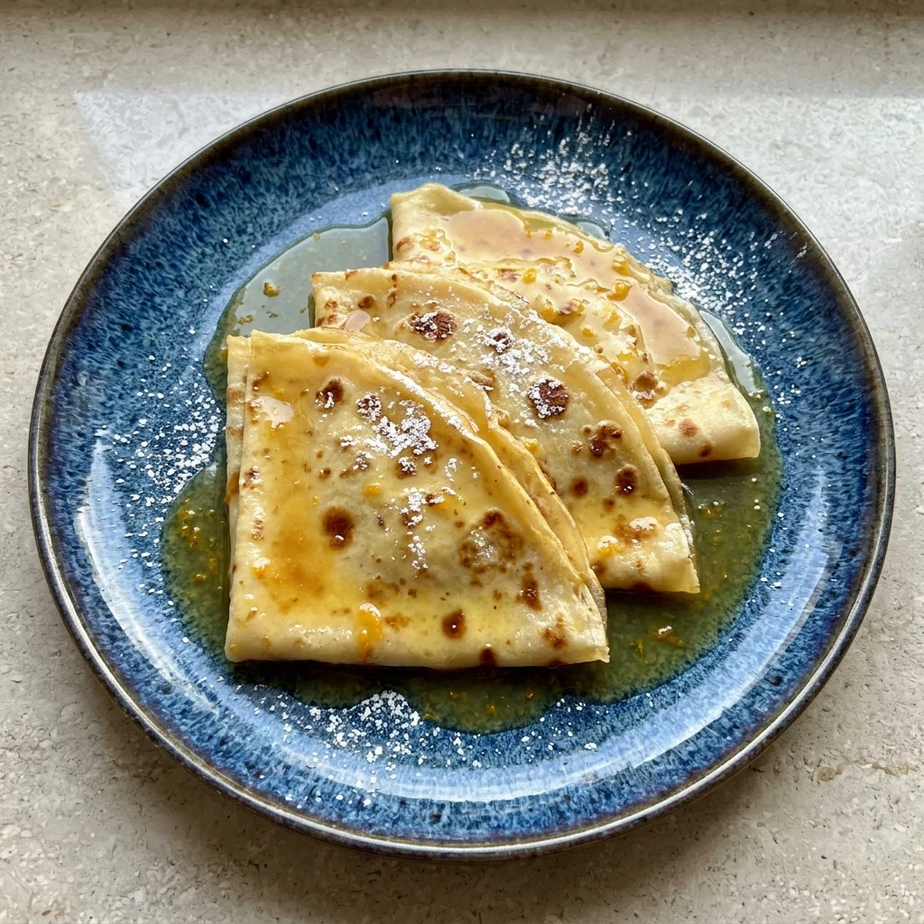 Dairy Free Crepes Suzette
