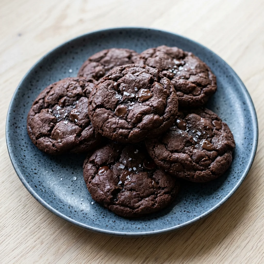 Dairy Free Double Chocolate Cookies