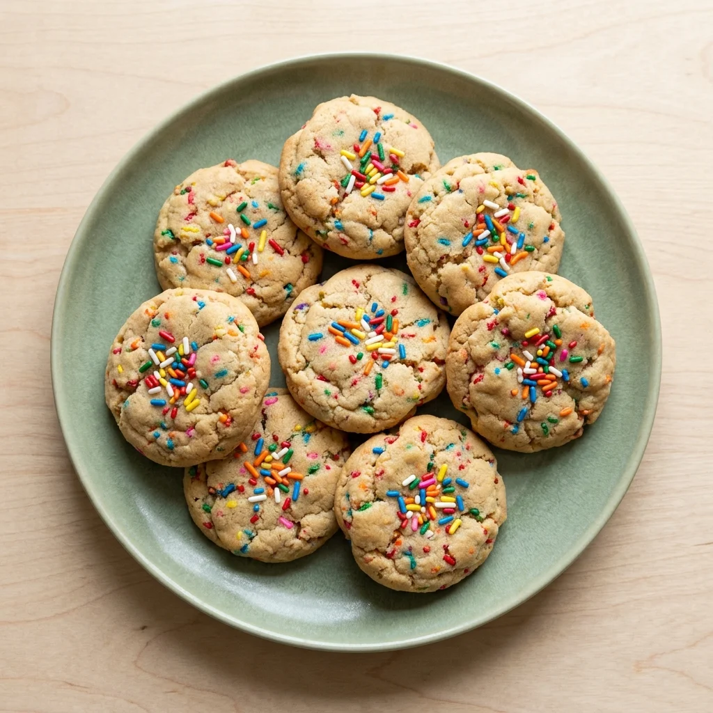 Dairy Free Funfetti Cookies