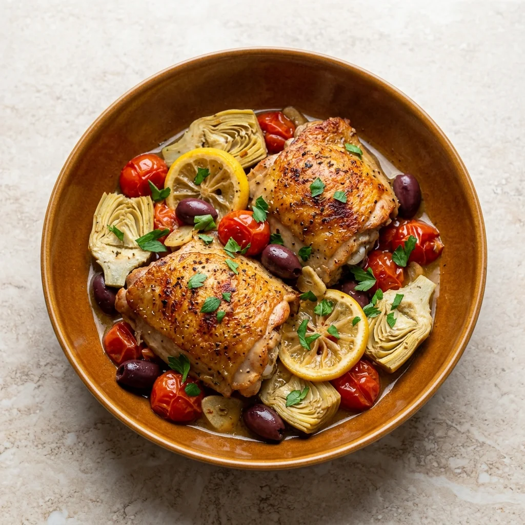 Dairy Free Mediterranean Chicken