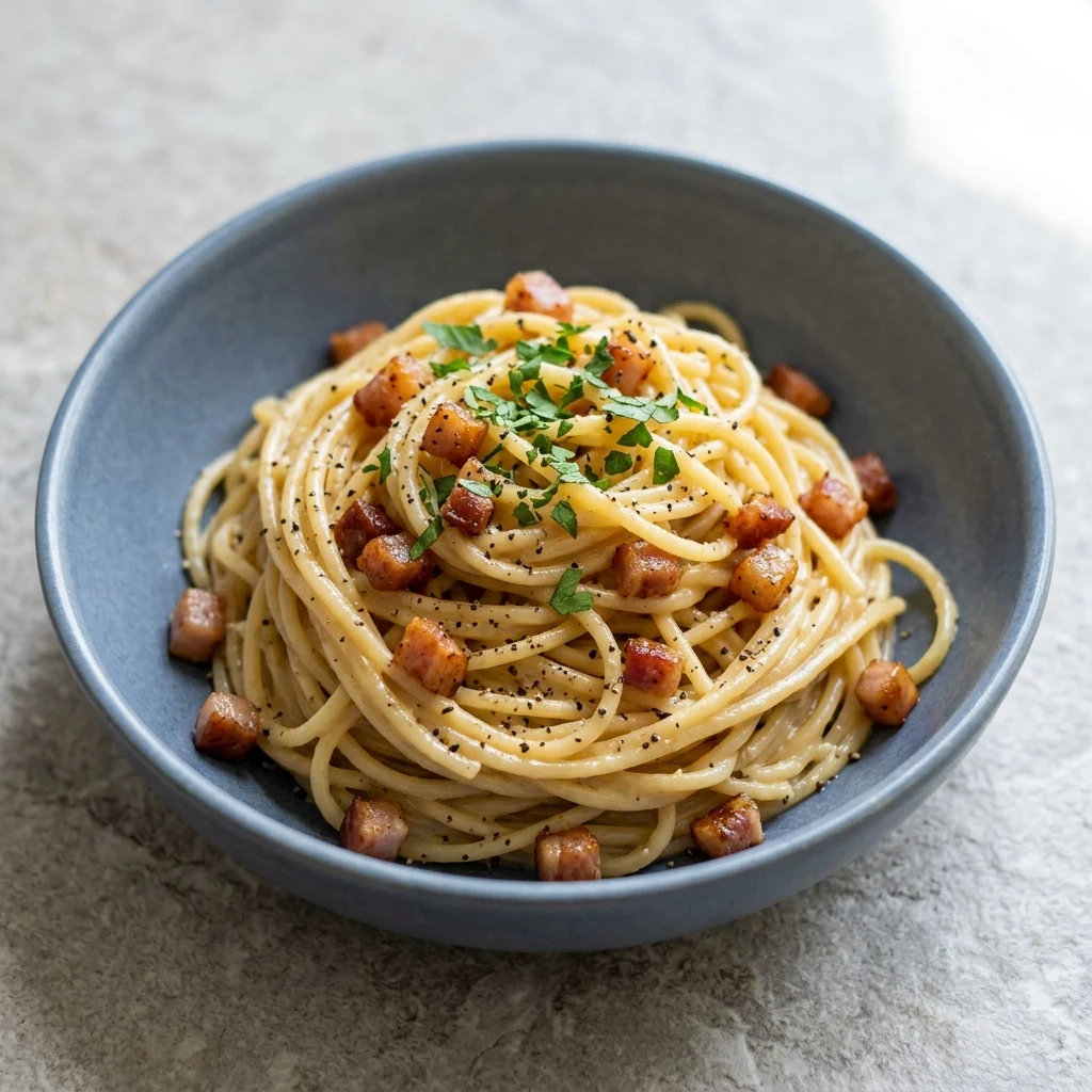Dairy Free Pasta Carbonara