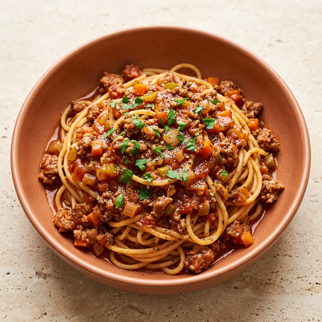Dairy Free Spaghetti Bolognese