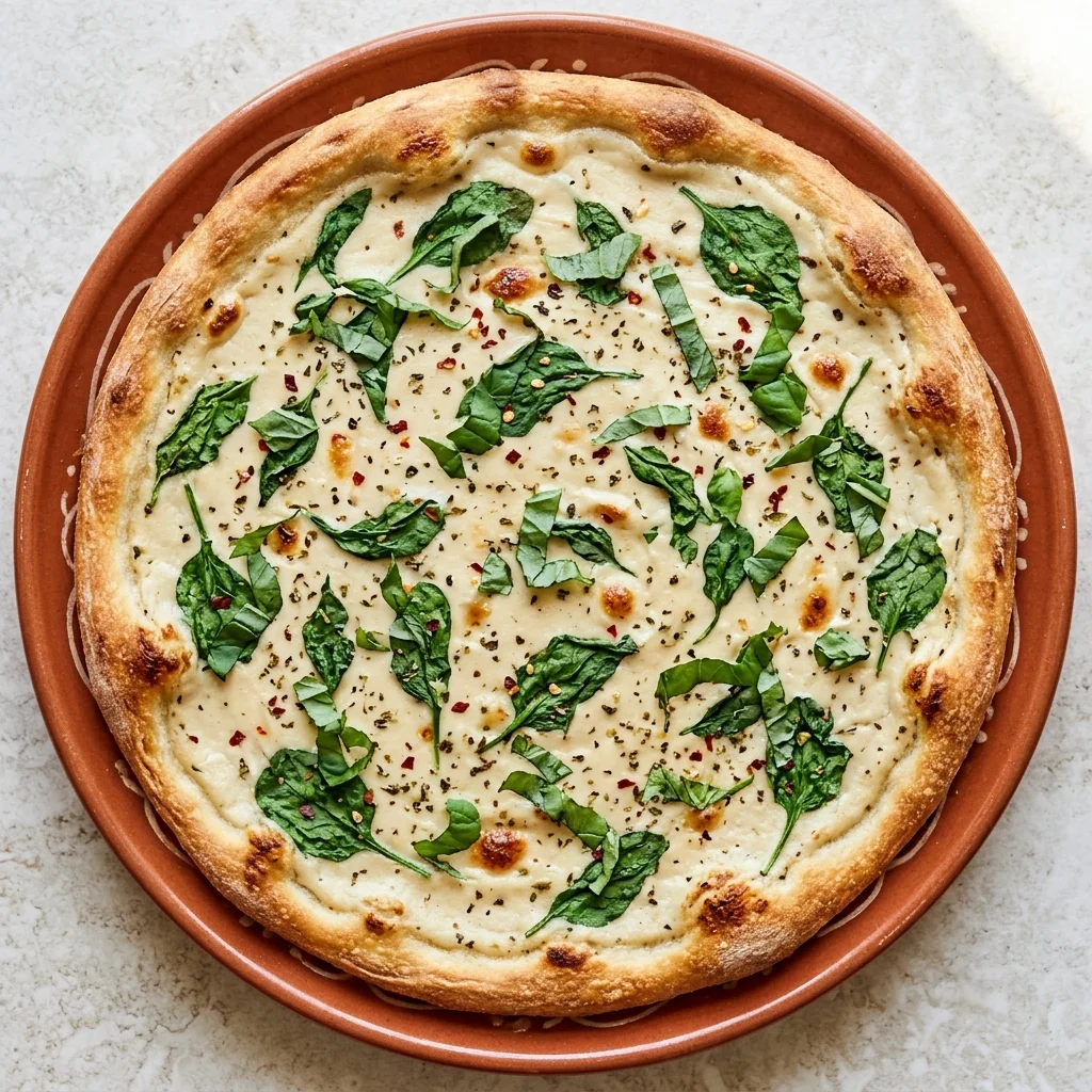 Dairy Free White Pizza