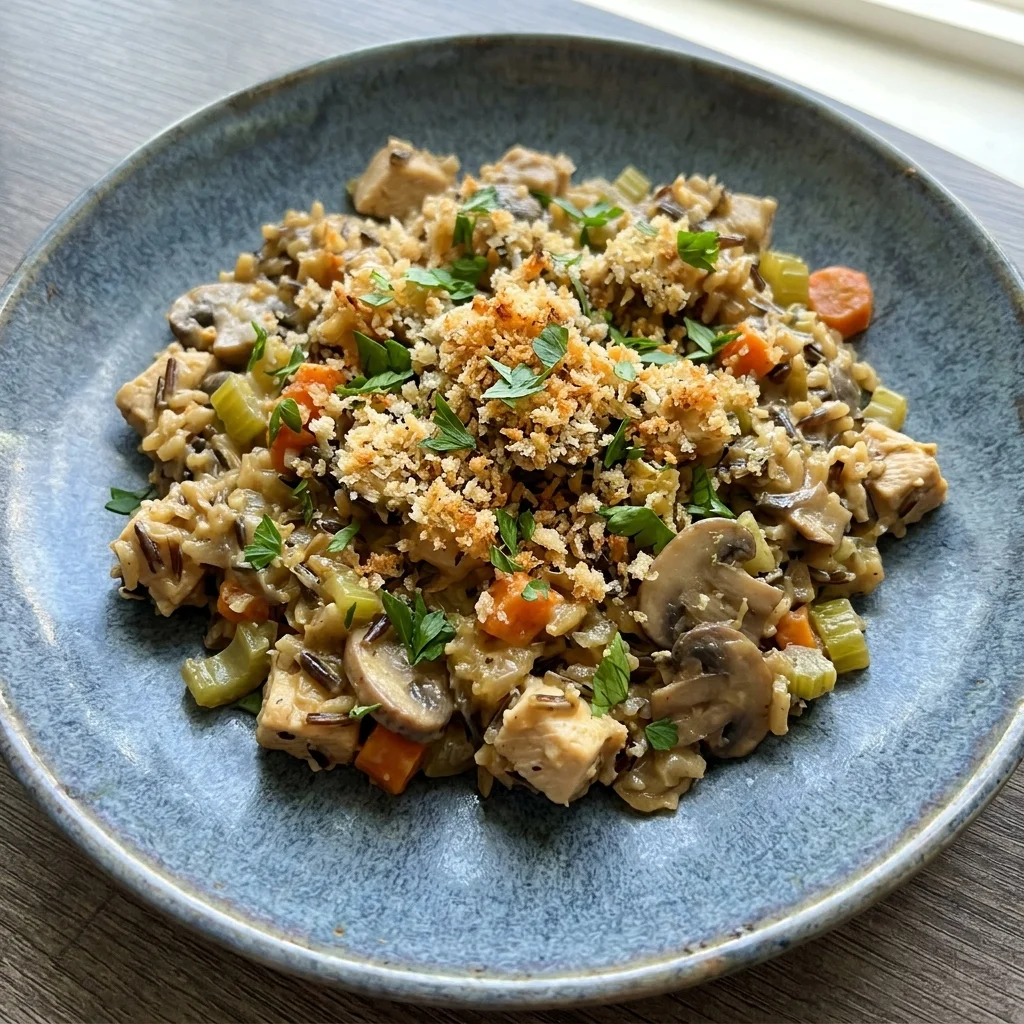Dairy Free Wild Rice Casserole