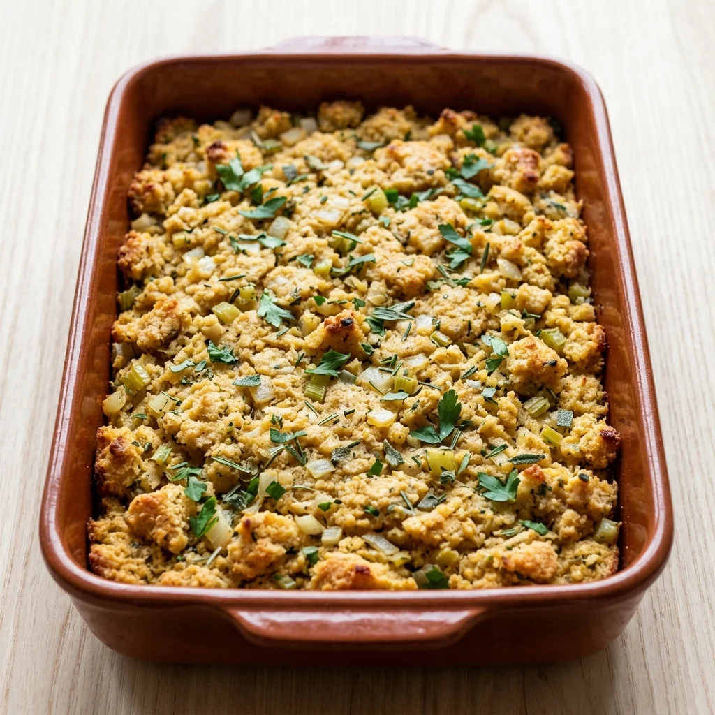 Dairy Free Cornbread Stuffing
