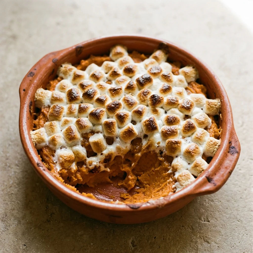 Dairy Free Marshmallow Sweet Potato Casserole