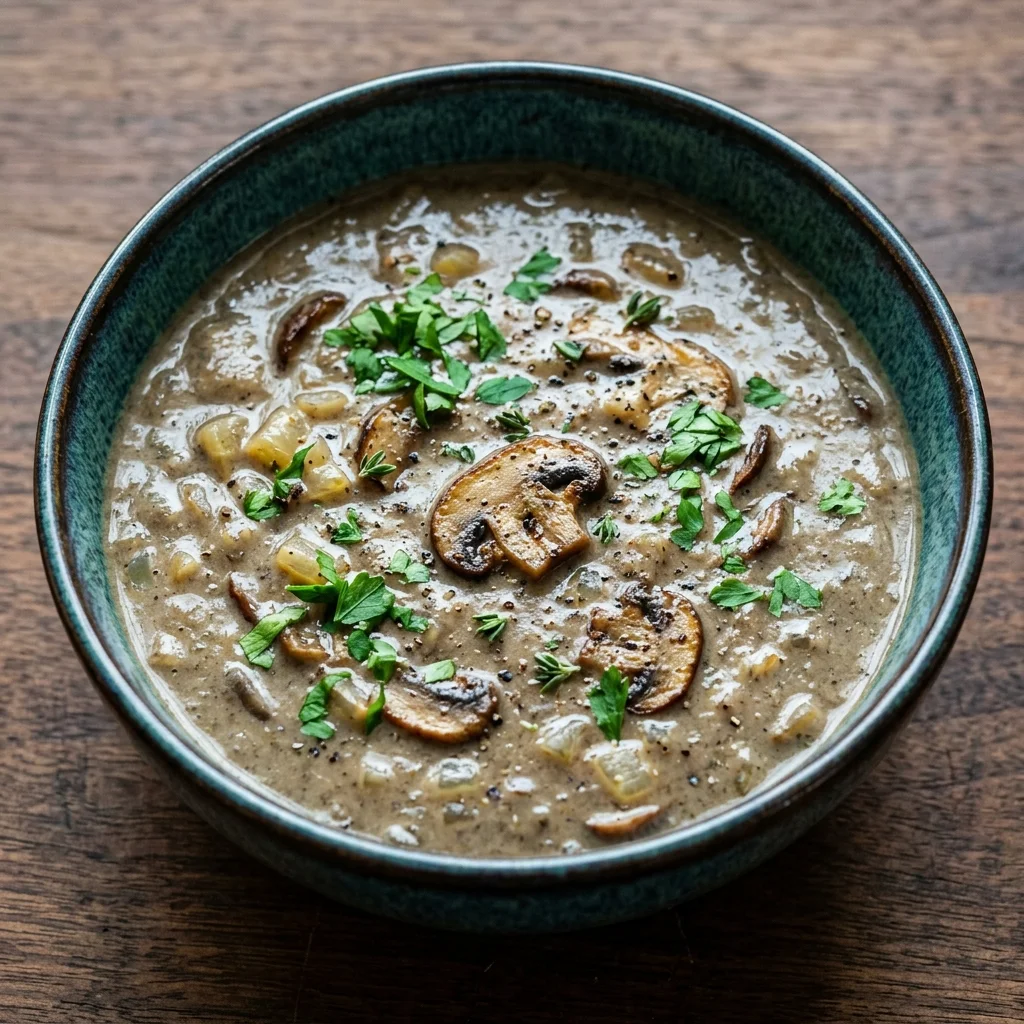Dairy Free Cream of Mushroom Soup