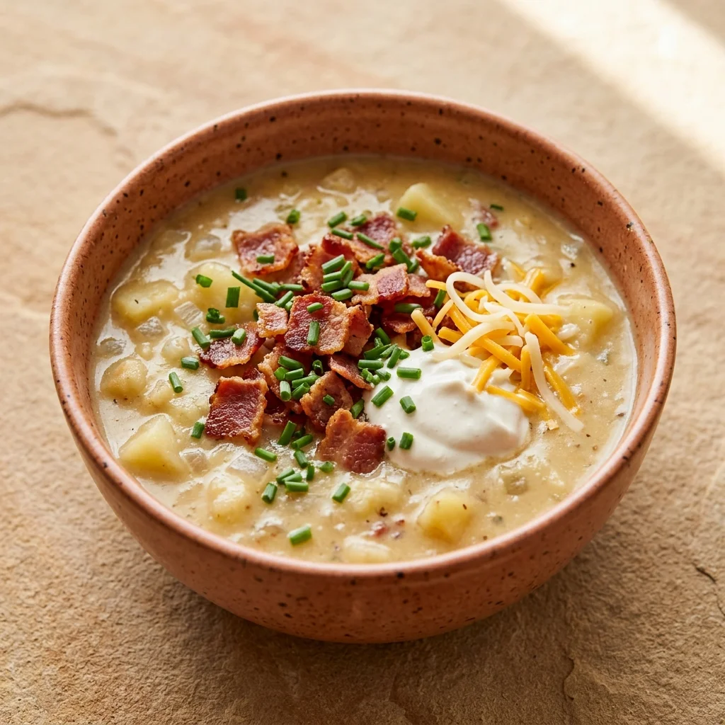 Dairy Free Loaded Baked Potato Soup