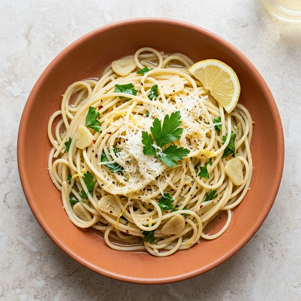 Lemon Garlic Pasta