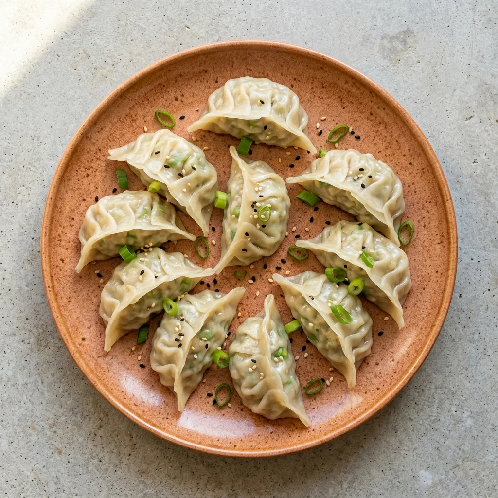 Vegan Edamame Dumplings