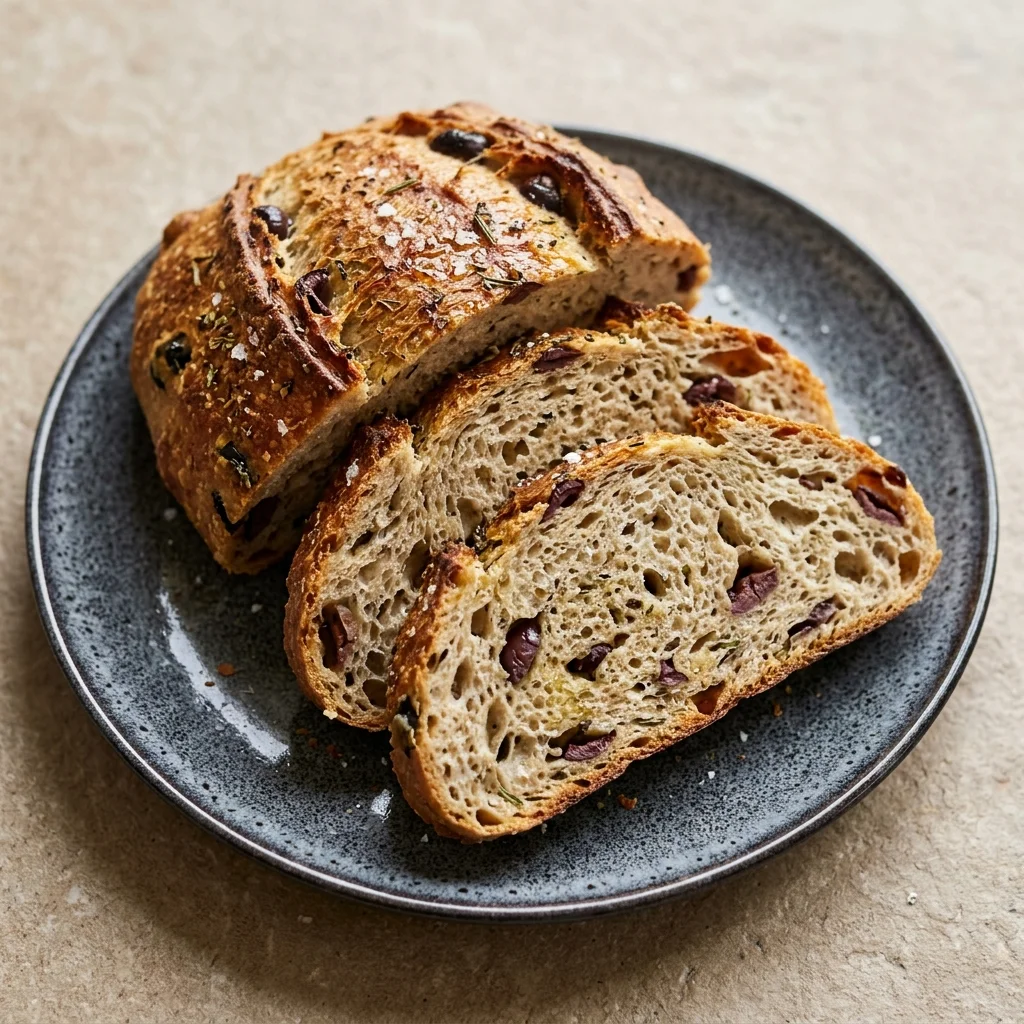 Vegan Olive Bread