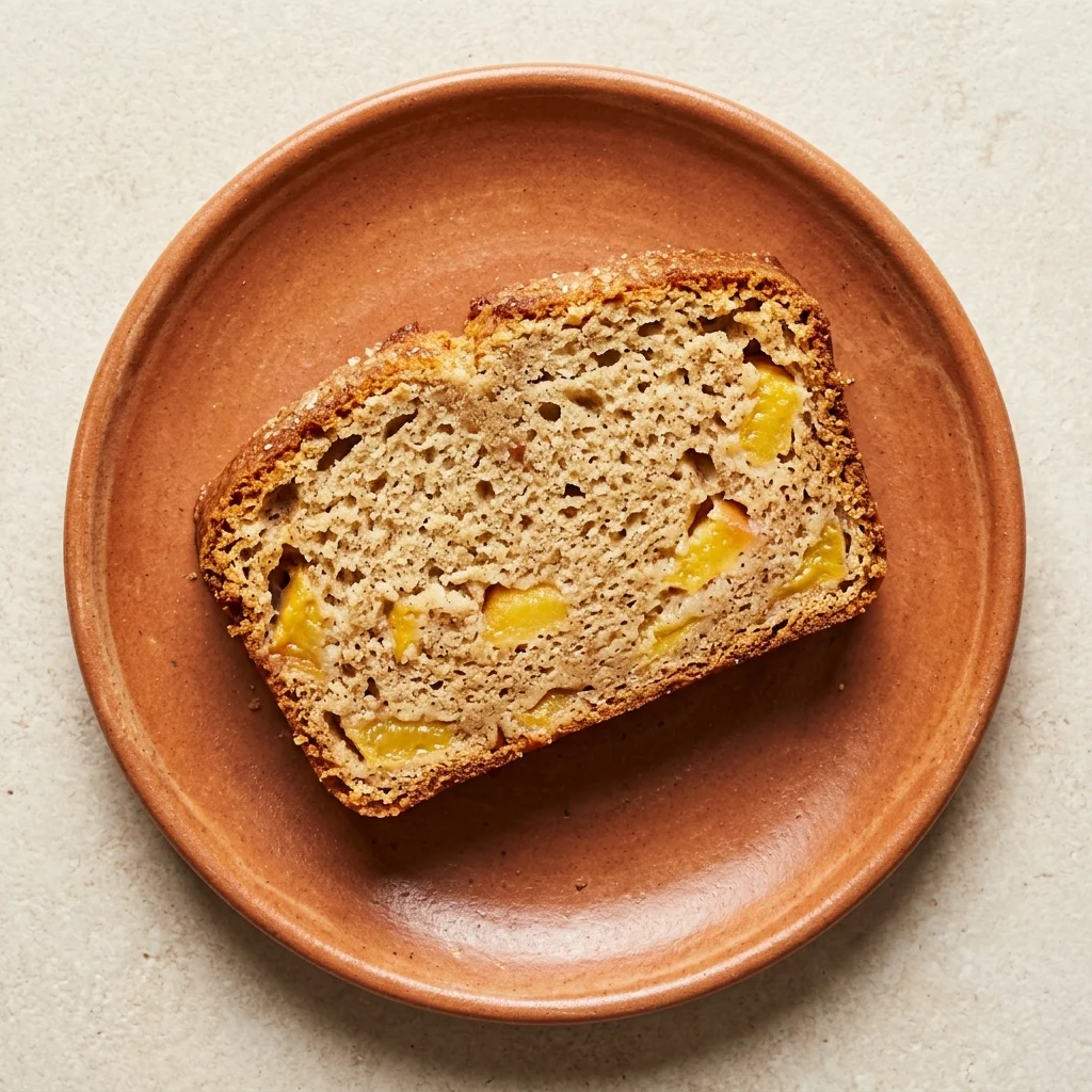 Vegan Peach Bread