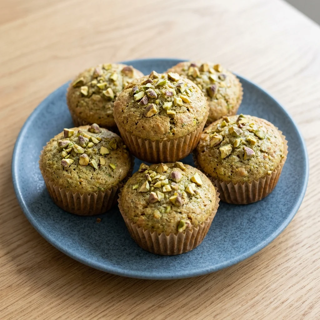 Vegan Pistachio Muffins