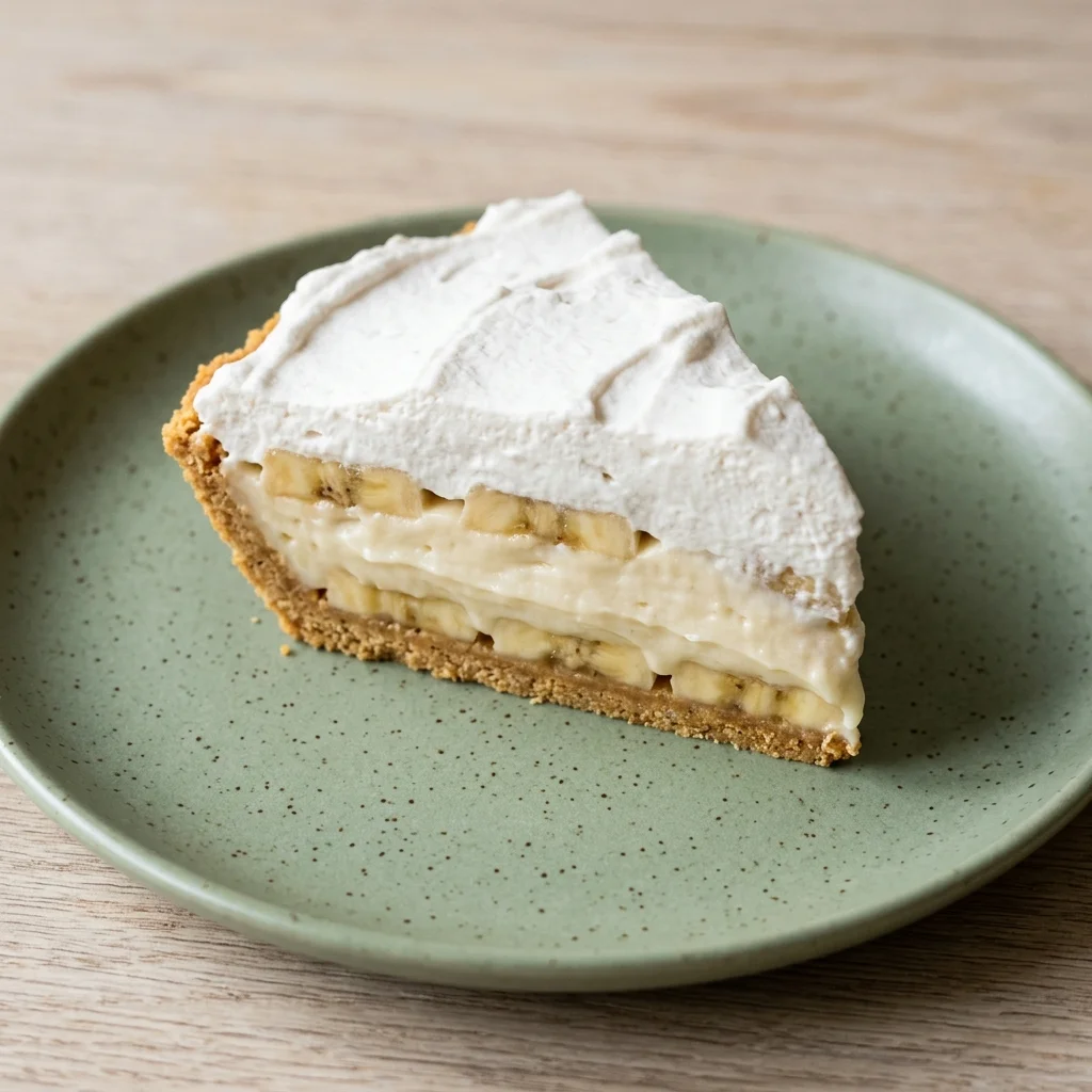 Vegan Banana Cream Pie