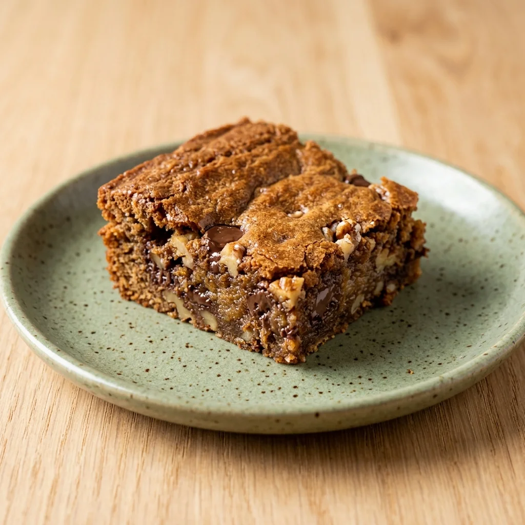 Vegan Brown Butter Blondies