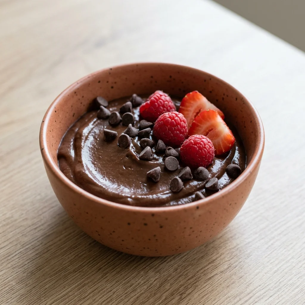 Vegan Chocolate Avocado Pudding