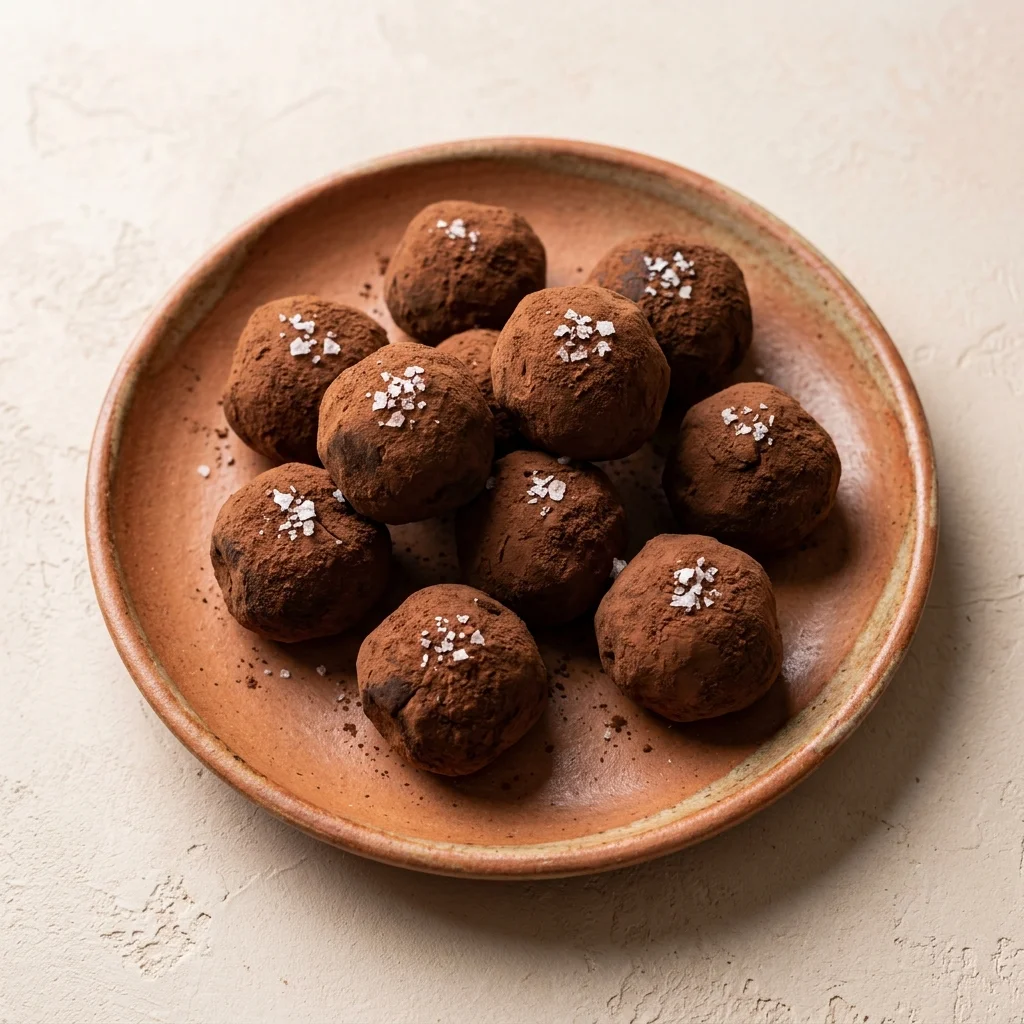 Vegan Chocolate Avocado Truffles