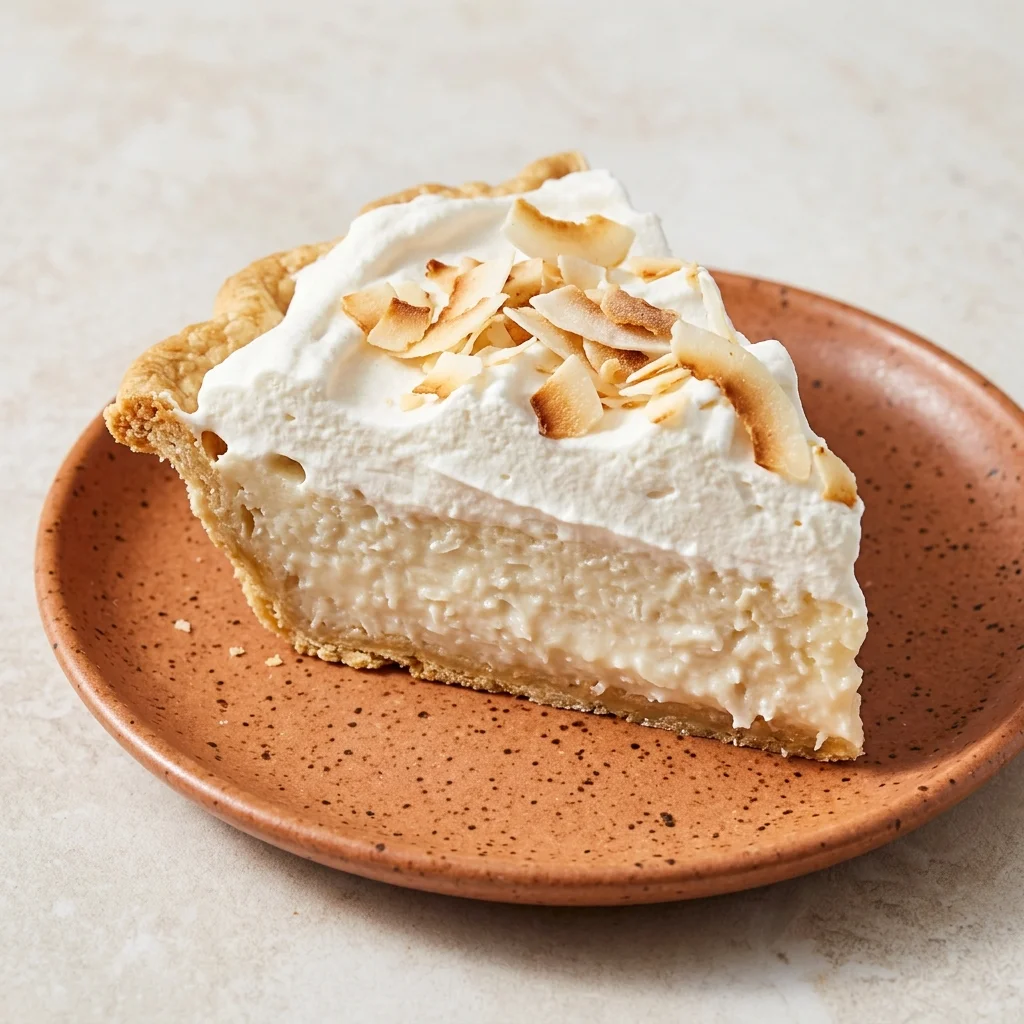 Vegan Coconut Cream Pie