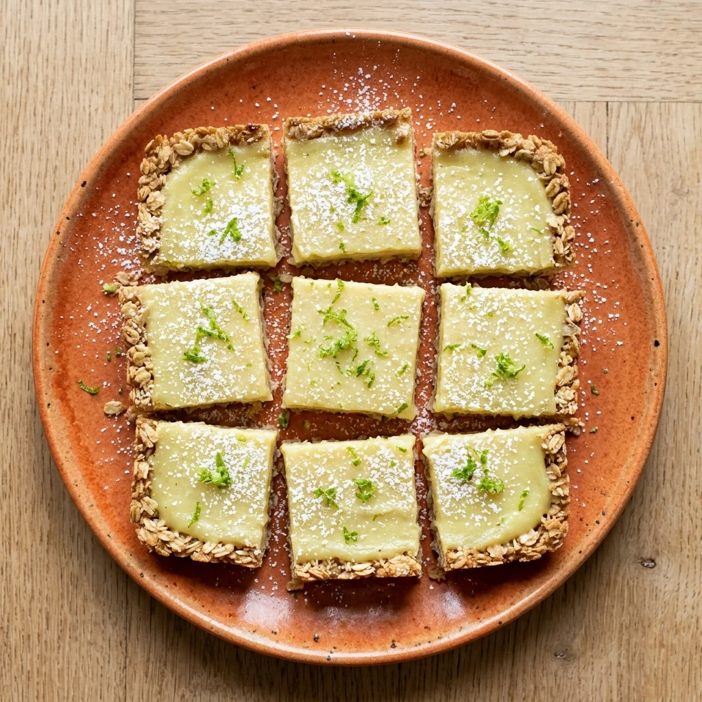 Vegan Coconut Lime Bars