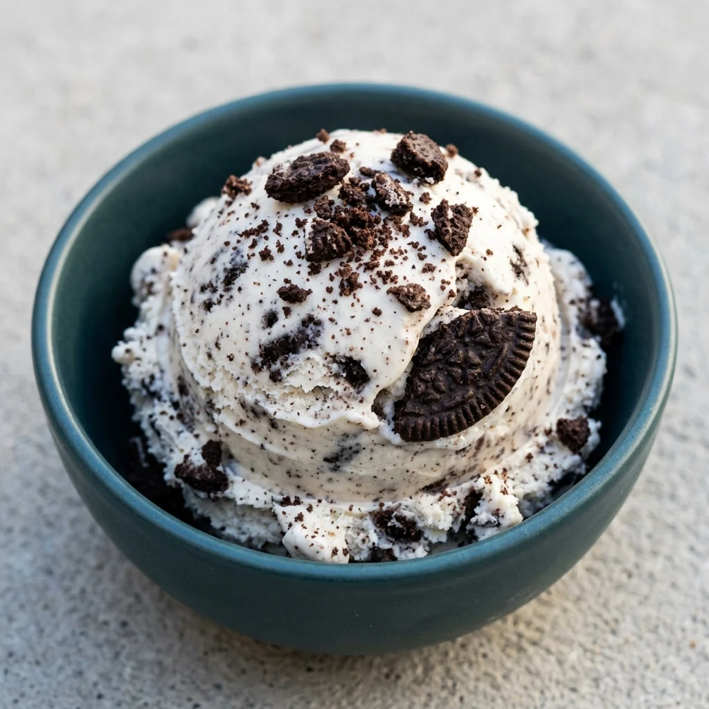 Vegan Cookies and Cream Ice Cream