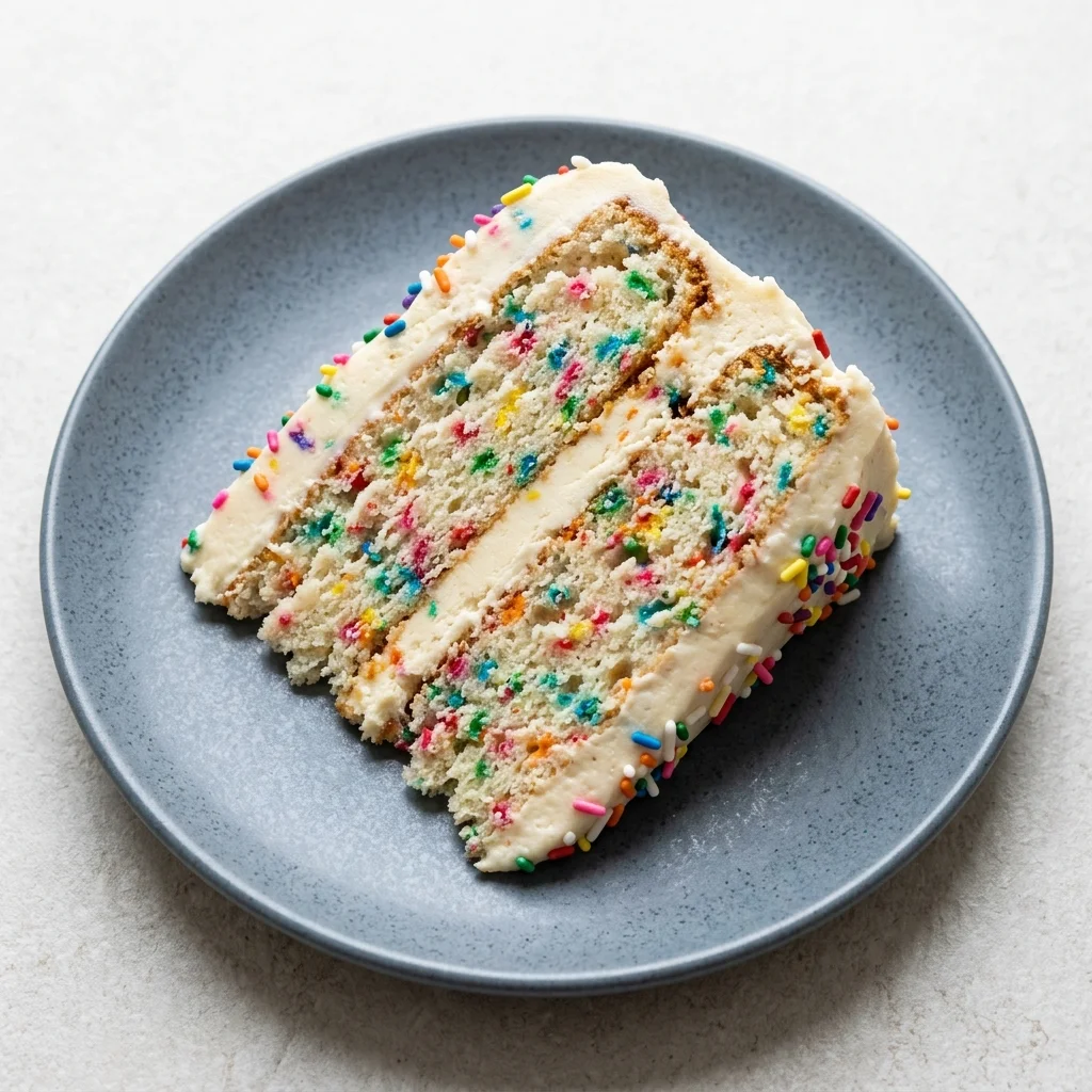 Vegan Funfetti Cake
