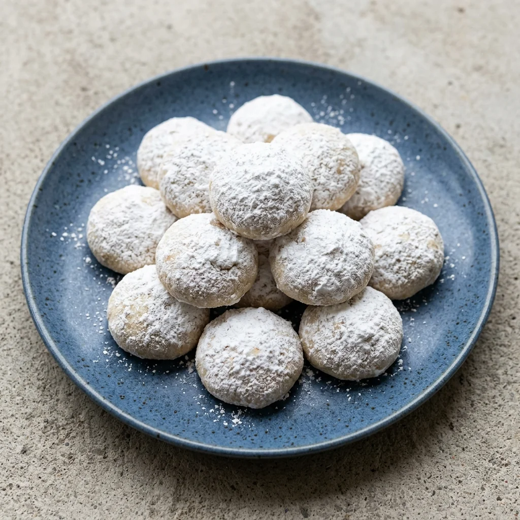 Vegan Mexican Wedding Cookies