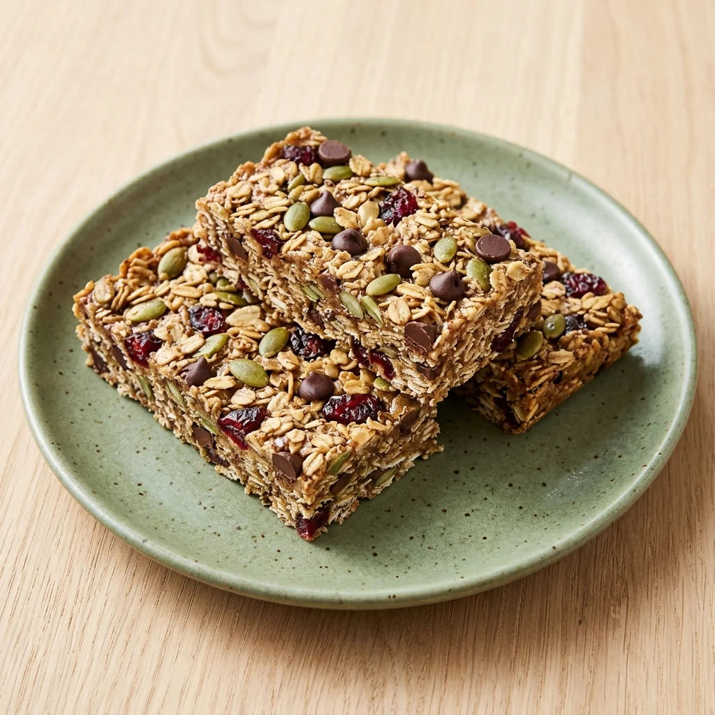 Vegan No-Bake Granola Bars