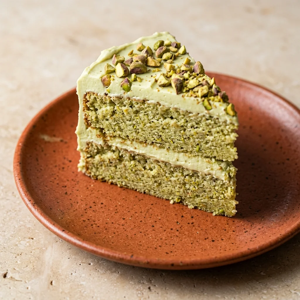 Vegan Pistachio Cake