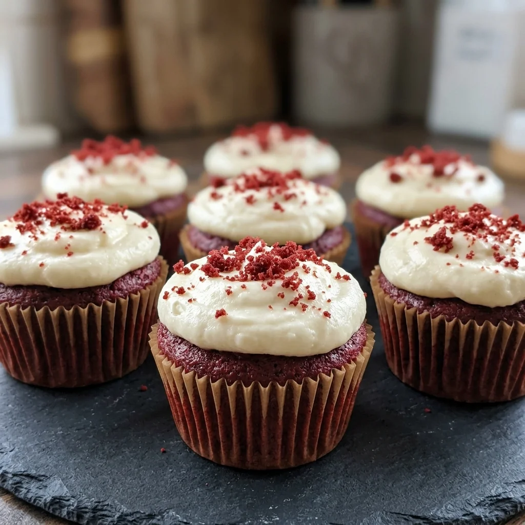Vegan Red Velvet Cupcakes